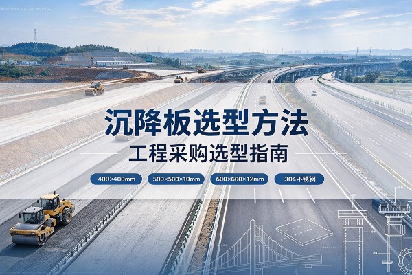 阳信沉降板选择方法