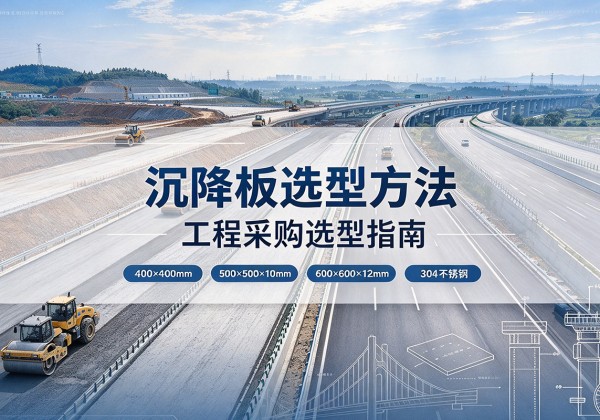 阳信沉降板选择方法