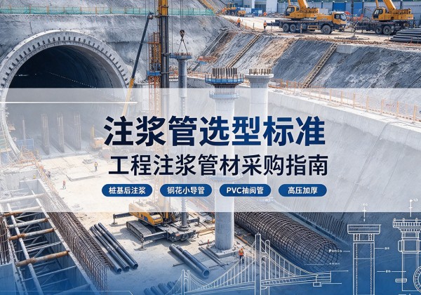 阳信注浆管选型标准